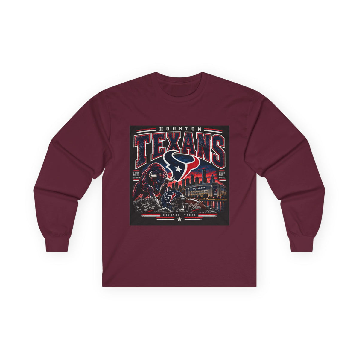 Houston Texans Gridiron Glory - Unisex Ultra Cotton Long Sleeve Tee