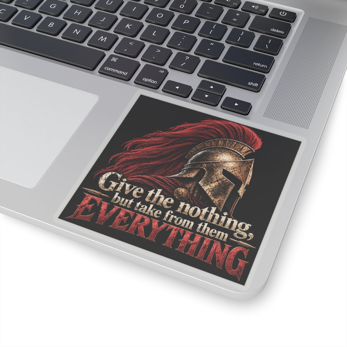 Spartan Helmet - Take Everything - Kiss-Cut Sticker