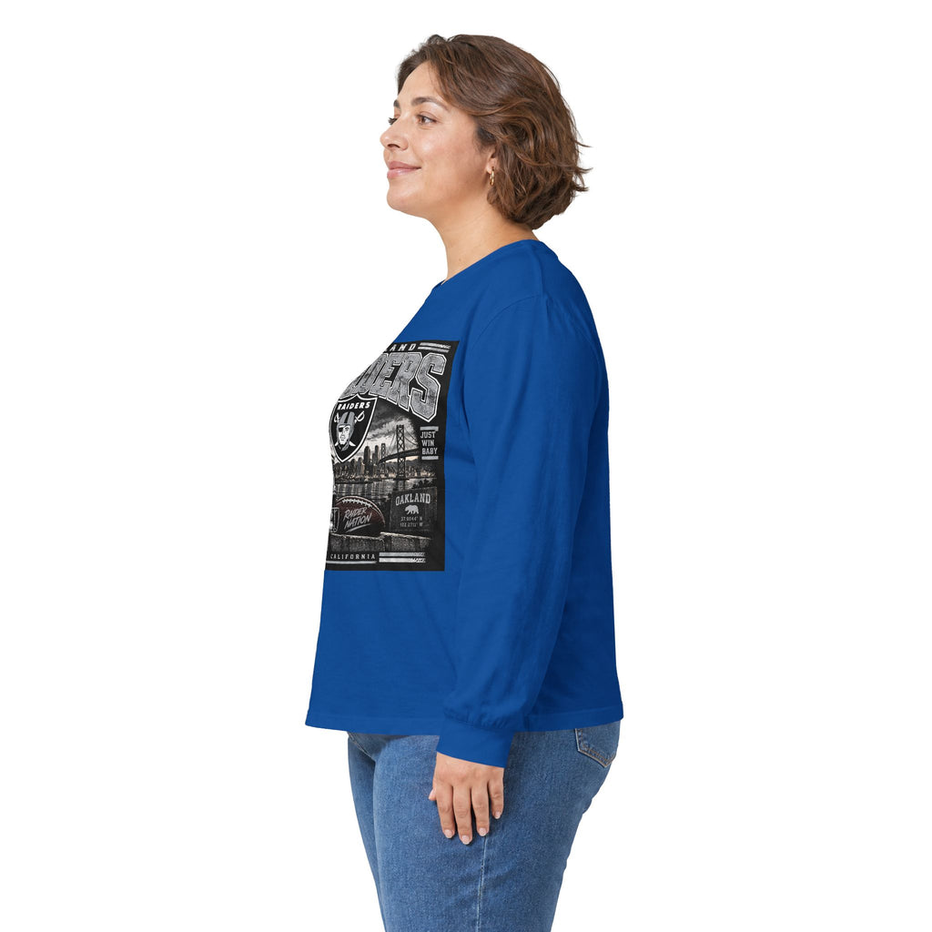Oakland Raiders Black Heritage - Unisex Ultra Cotton Long Sleeve Tee