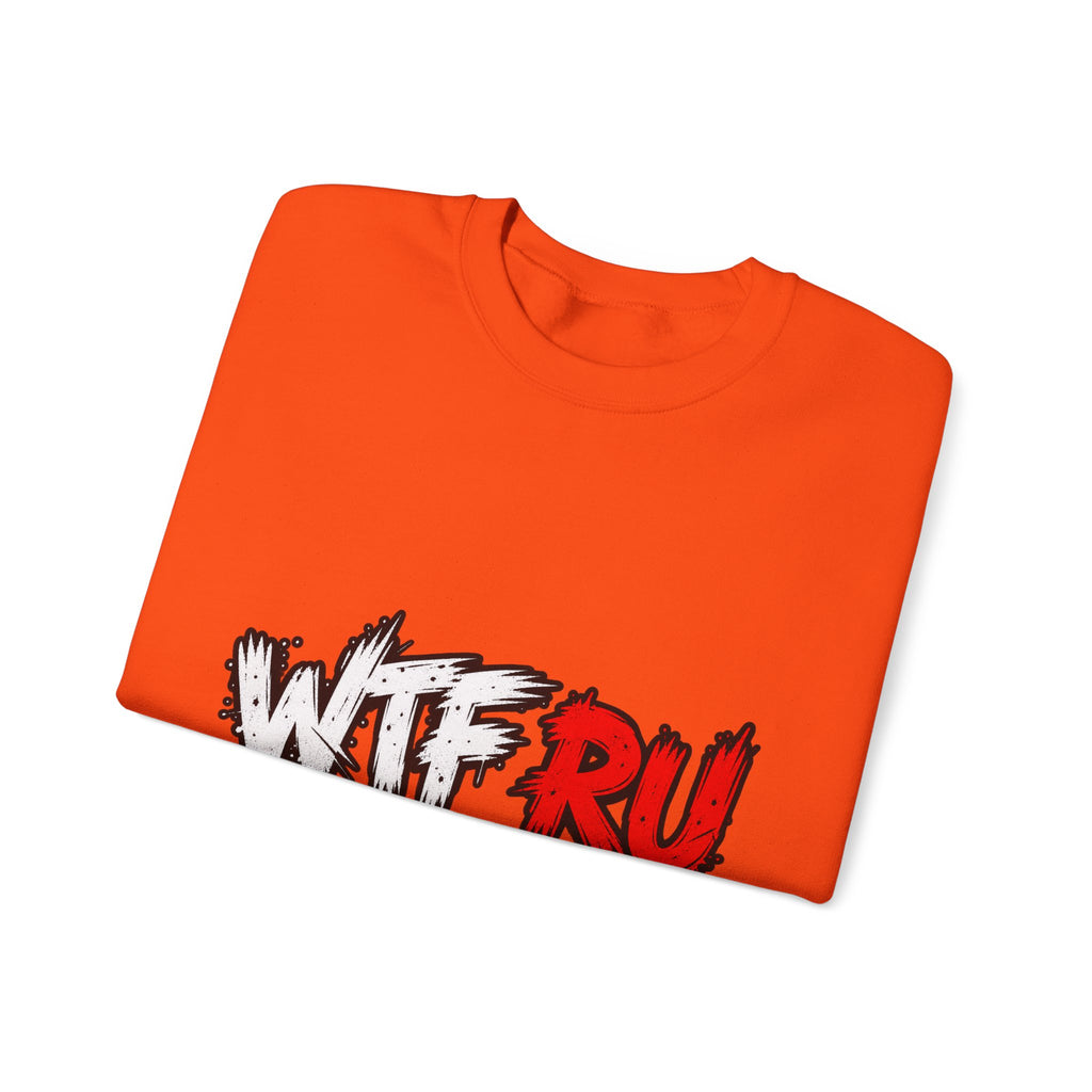 WTF RU LOOKIN AT - Crewneck Sweatshirt