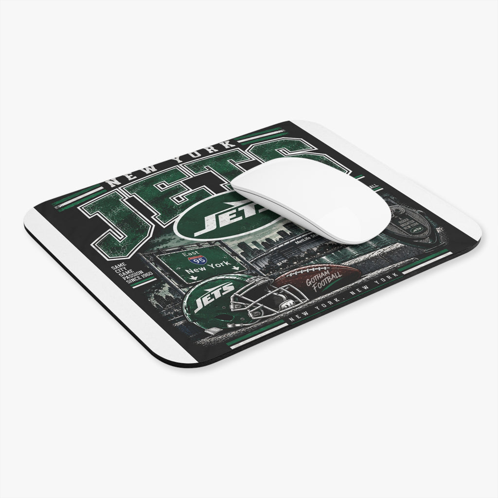 New York Jets Skyline - Mouse Pad