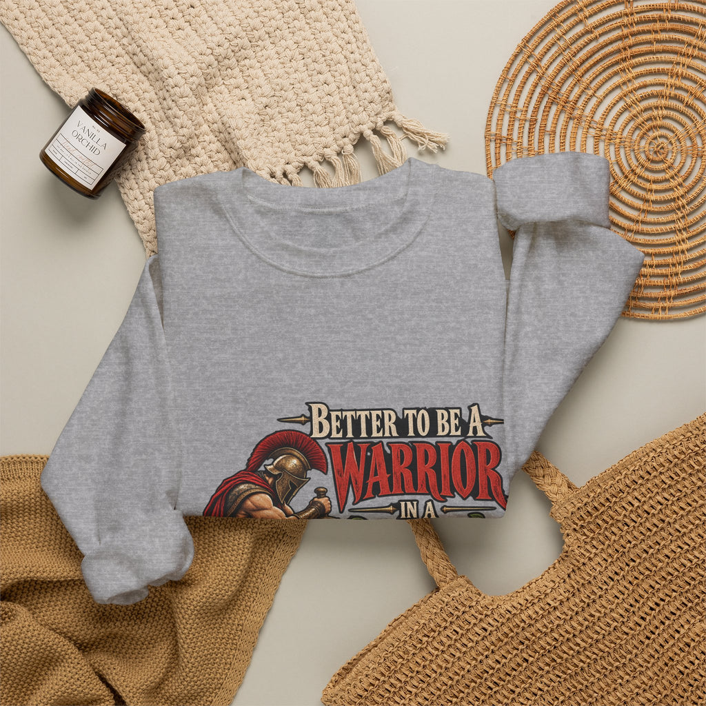 Warrior In A Garden - Crewneck Sweatshirt