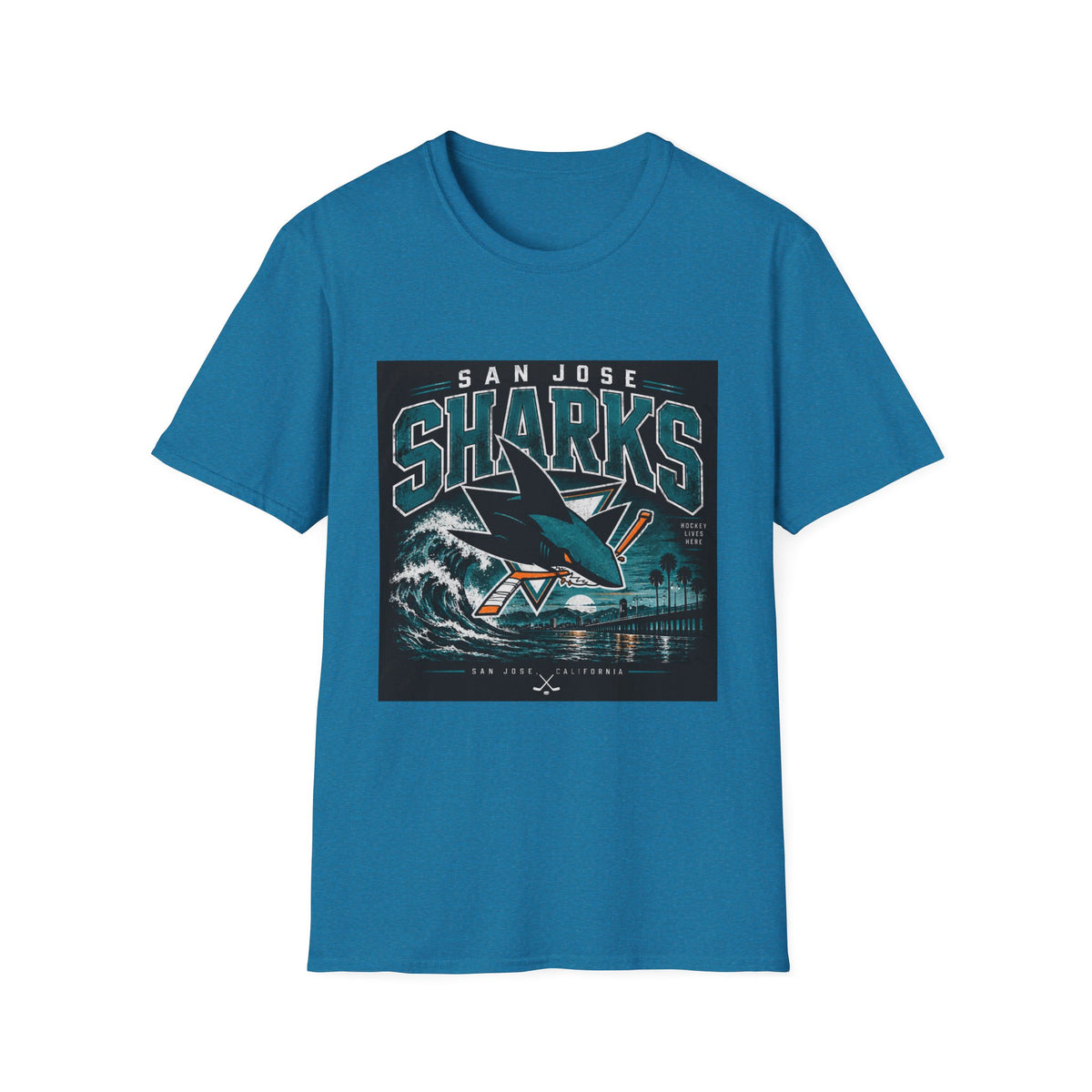 Sharks Wave Hockey Tee - Classic Tee