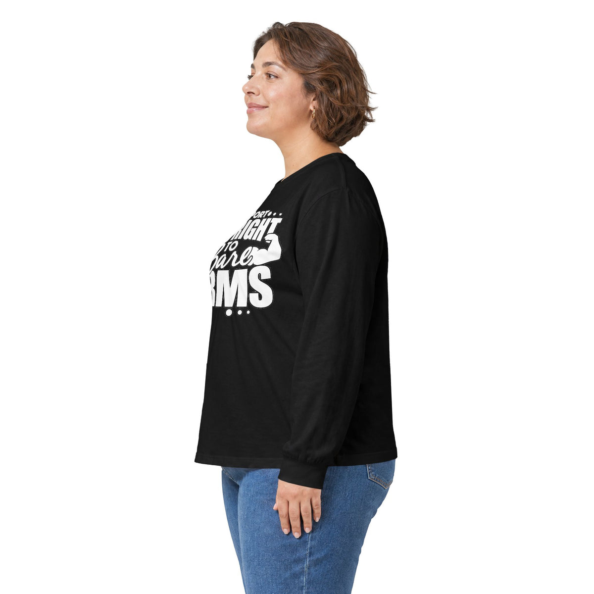 I Support the Right to Bare Arms - Unisex Ultra Cotton Long Sleeve Tee
