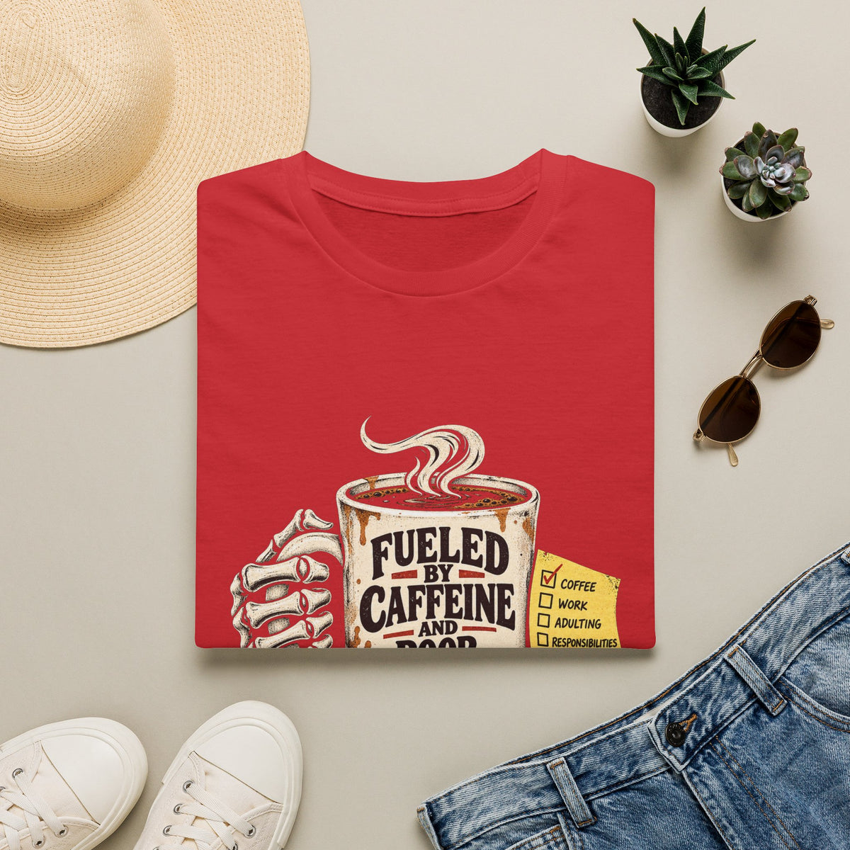 Fueled by Caffeine - Classic Tee