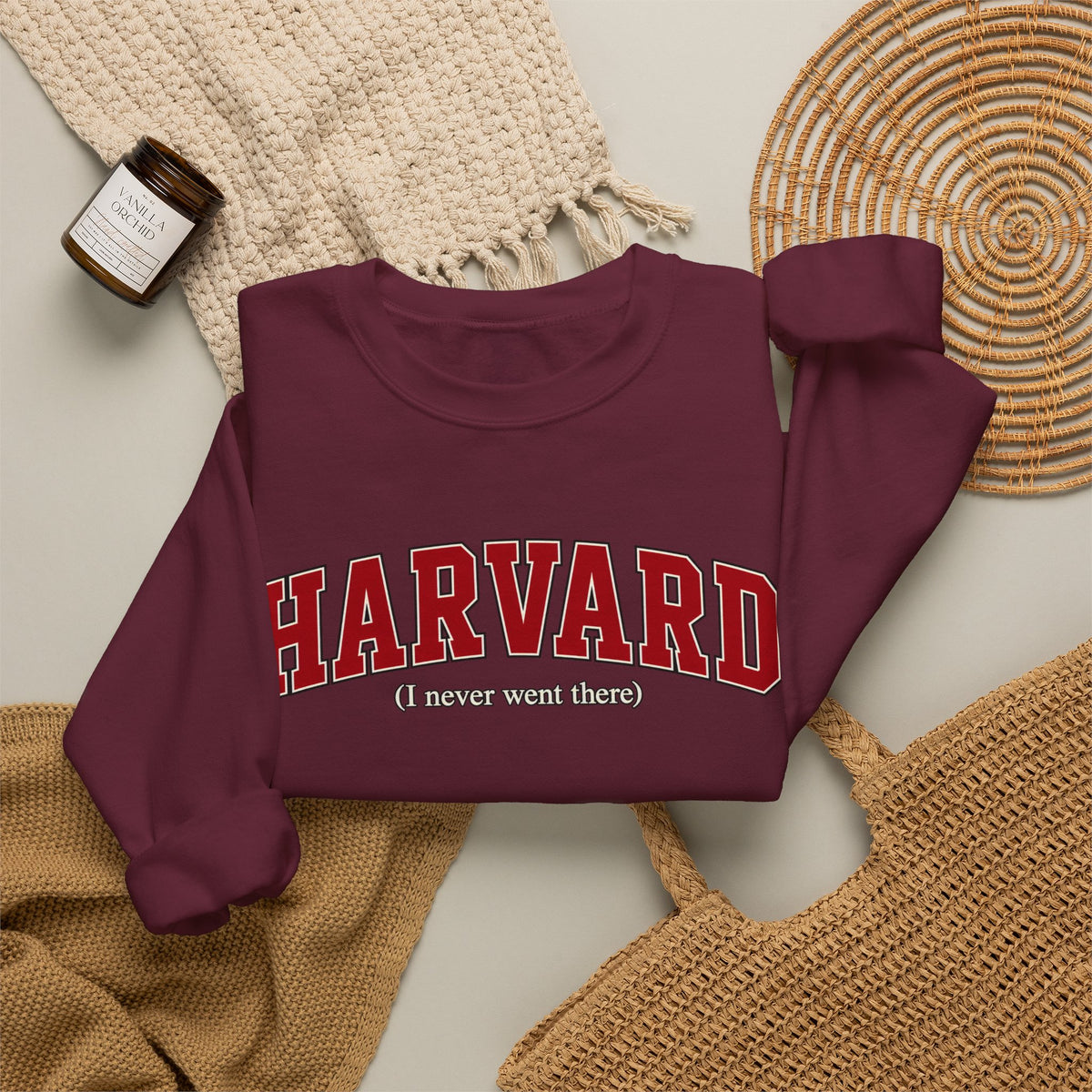 Harvard - I Never Went There - Crewneck Sweatshirt