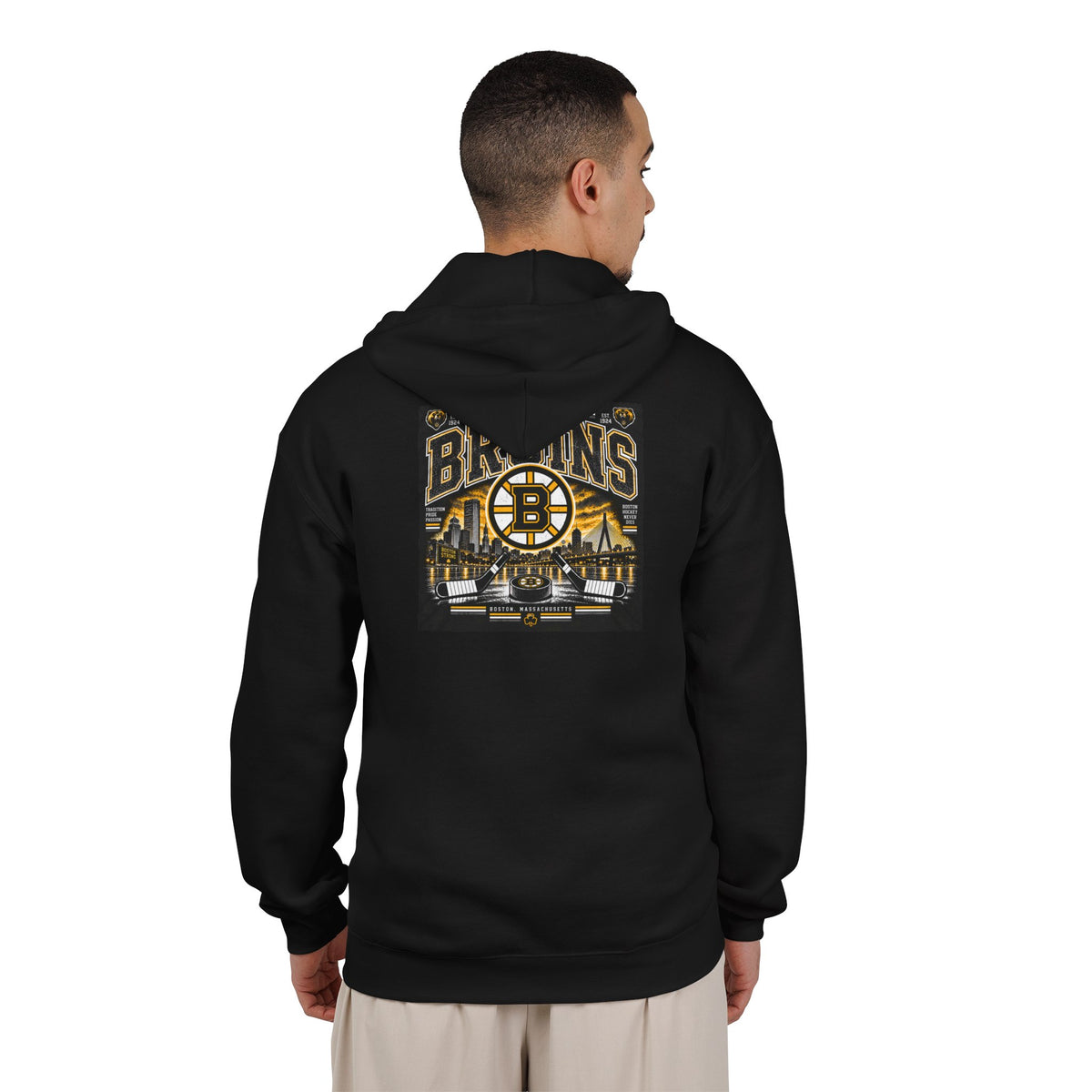 Boston Bruins - Full-Zip Hooded Sweatshirt