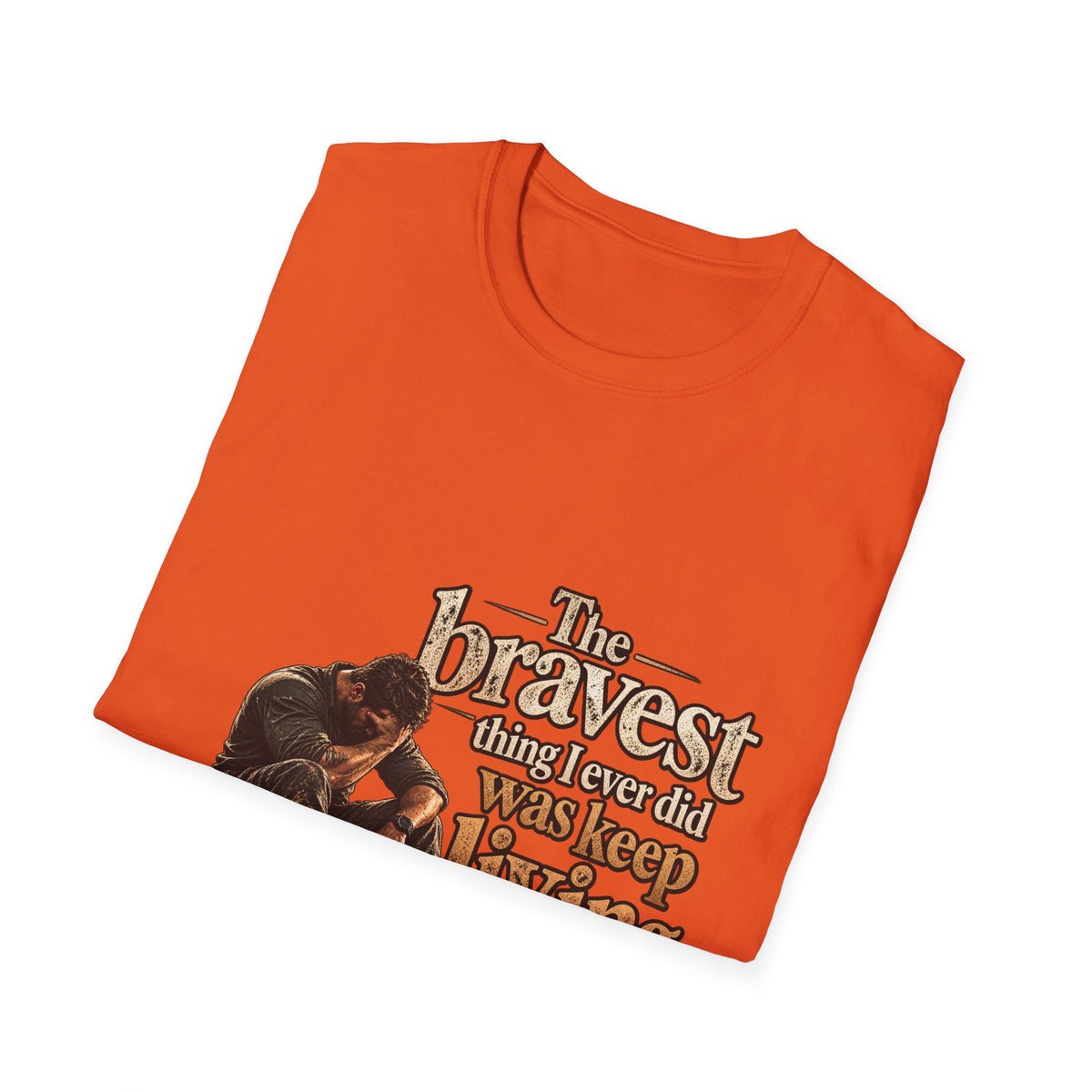 The Bravest Thing I Ever Did Was Keep Living - Classic Tee