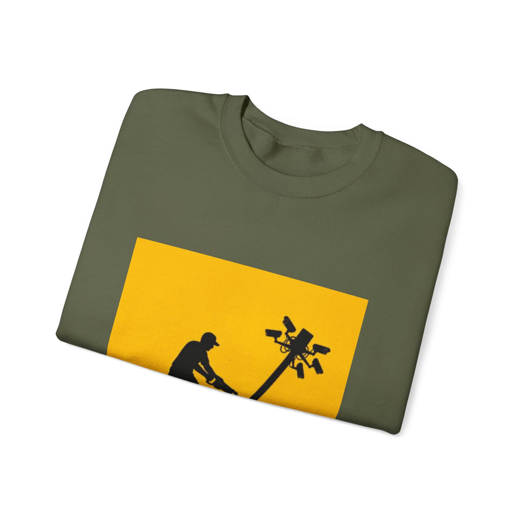 Surveillance Sabotage Tee - Crewneck Sweatshirt