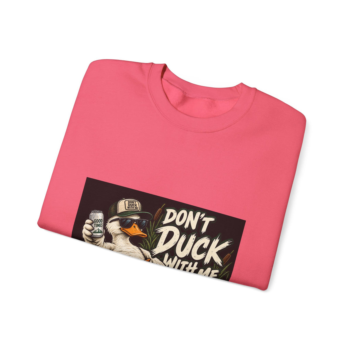 Duck With Me Camo - Crewneck Sweatshirt