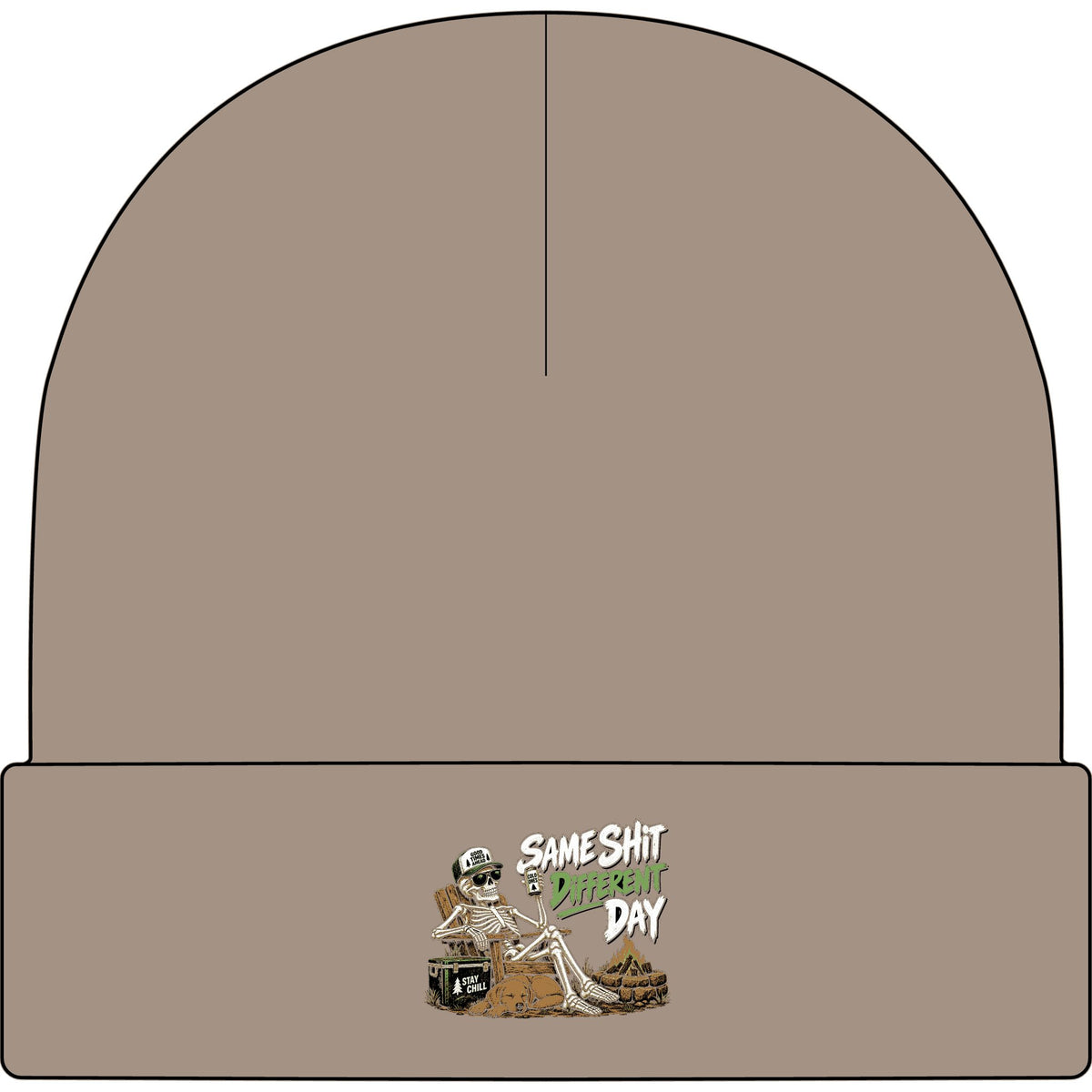Same Shit Different Day - AS Colour 1107 Cuff Beanie