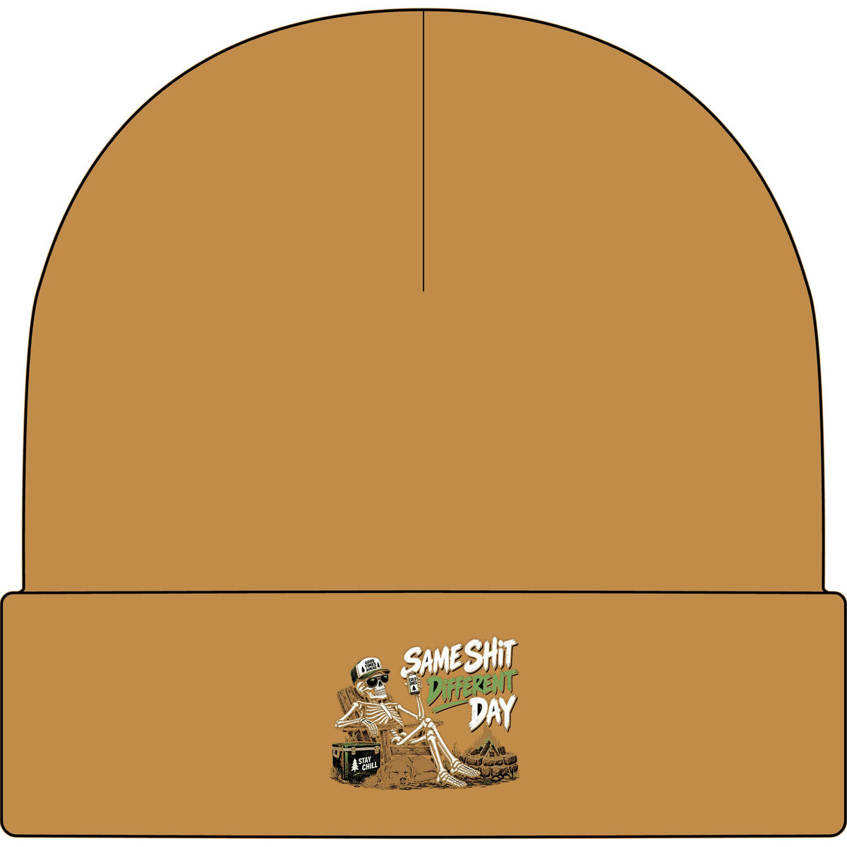 Same Shit Different Day - AS Colour 1107 Cuff Beanie