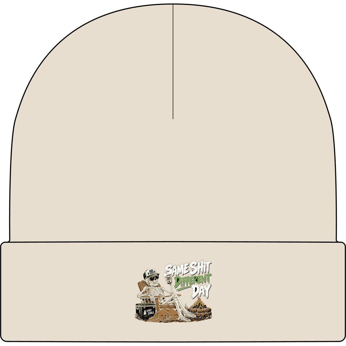 Same Shit Different Day - AS Colour 1107 Cuff Beanie