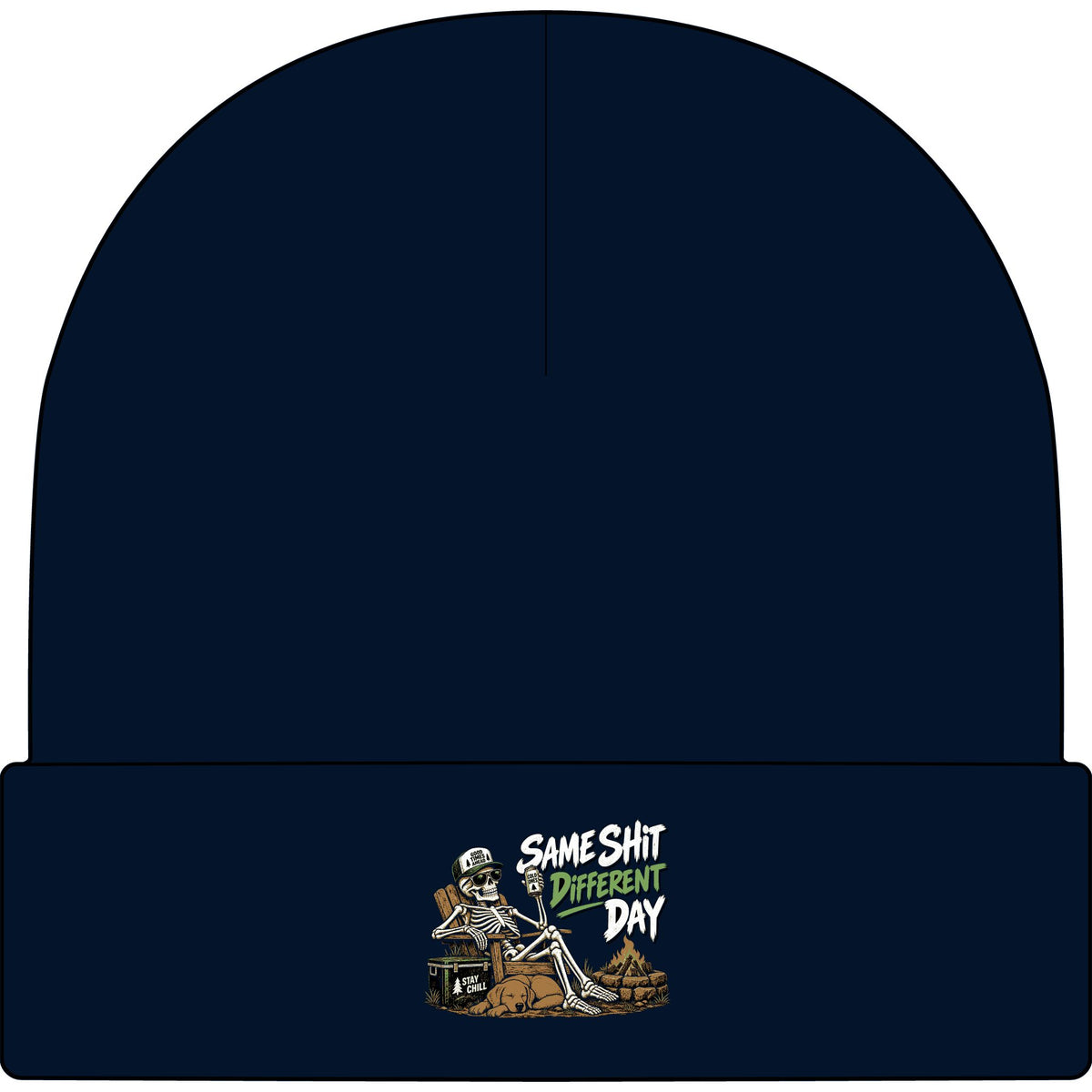 Same Shit Different Day - AS Colour 1107 Cuff Beanie
