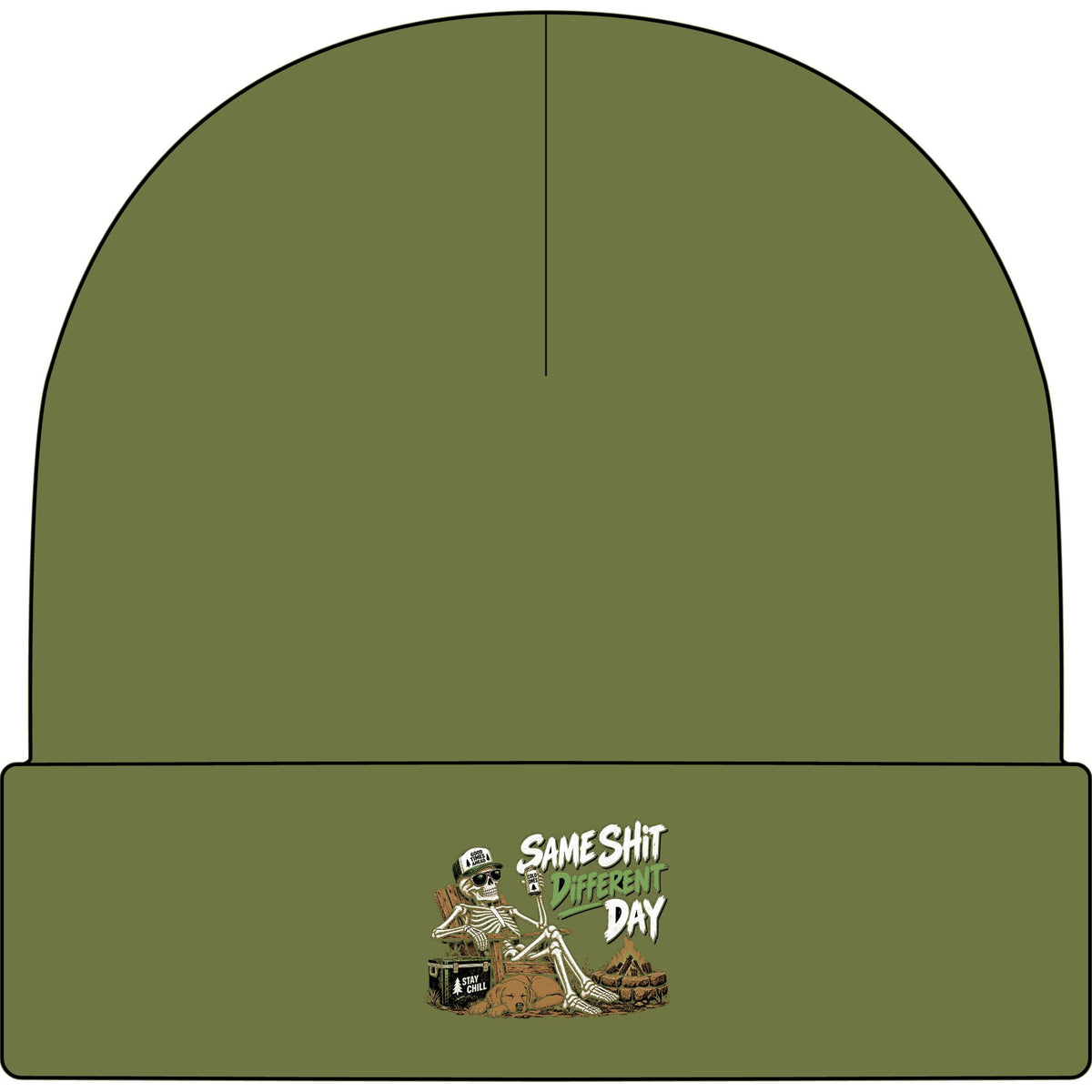 Same Shit Different Day - AS Colour 1107 Cuff Beanie