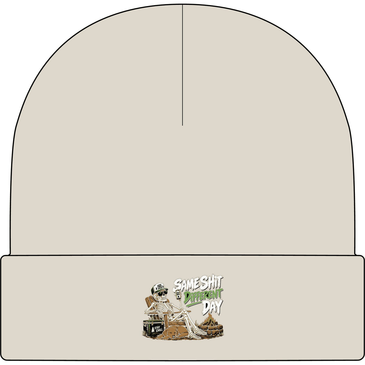 Same Shit Different Day - AS Colour 1107 Cuff Beanie