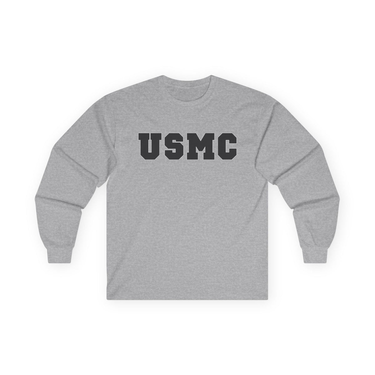 Marine Corps Varsity - Unisex Ultra Cotton Long Sleeve Tee