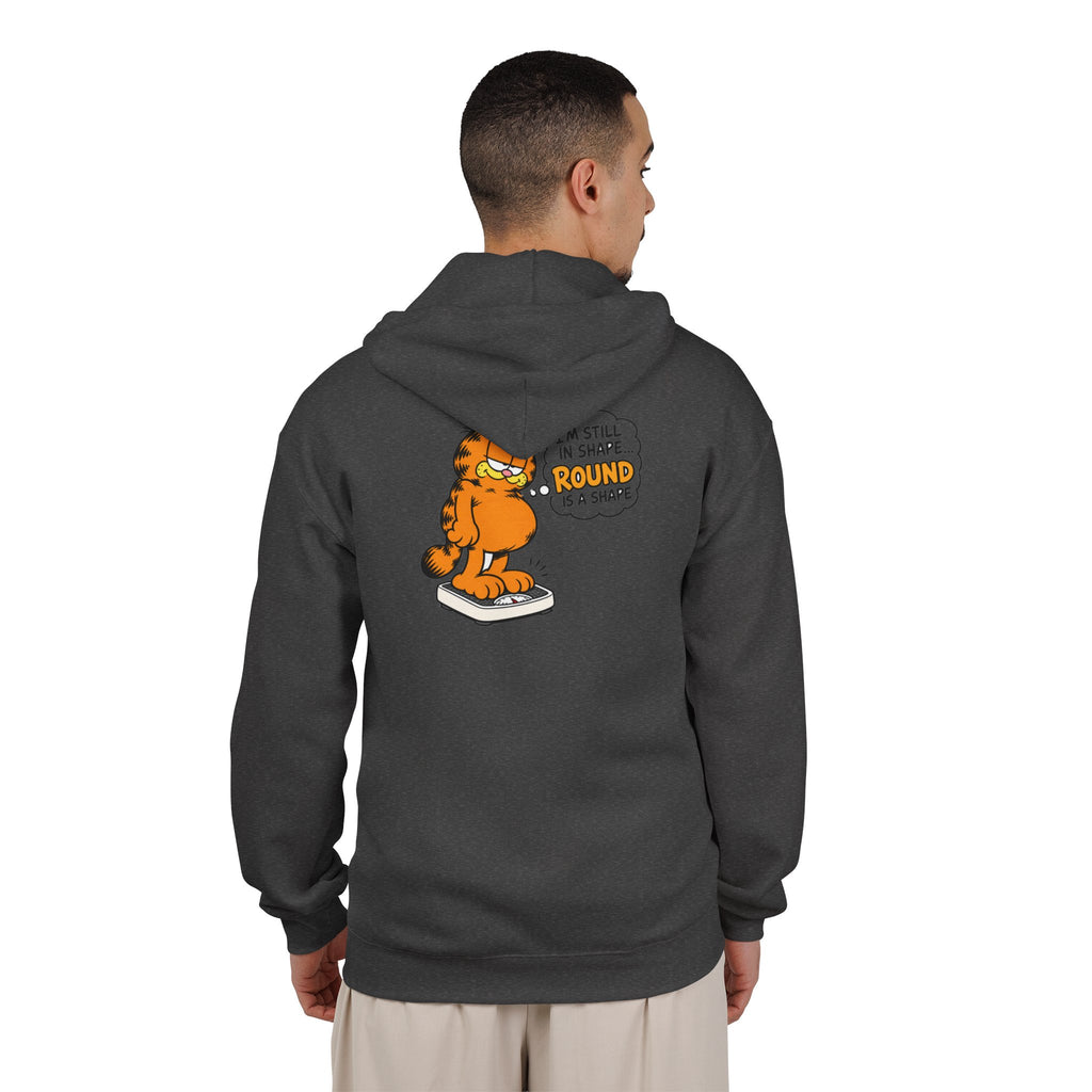 Round Shape Garfield - Full-Zip Hooded Sweatshirt