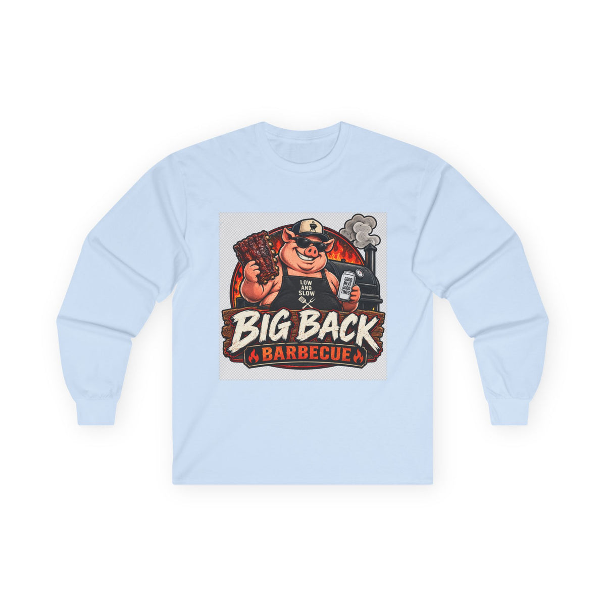 Big Back Barbecue - Unisex Ultra Cotton Long Sleeve Tee