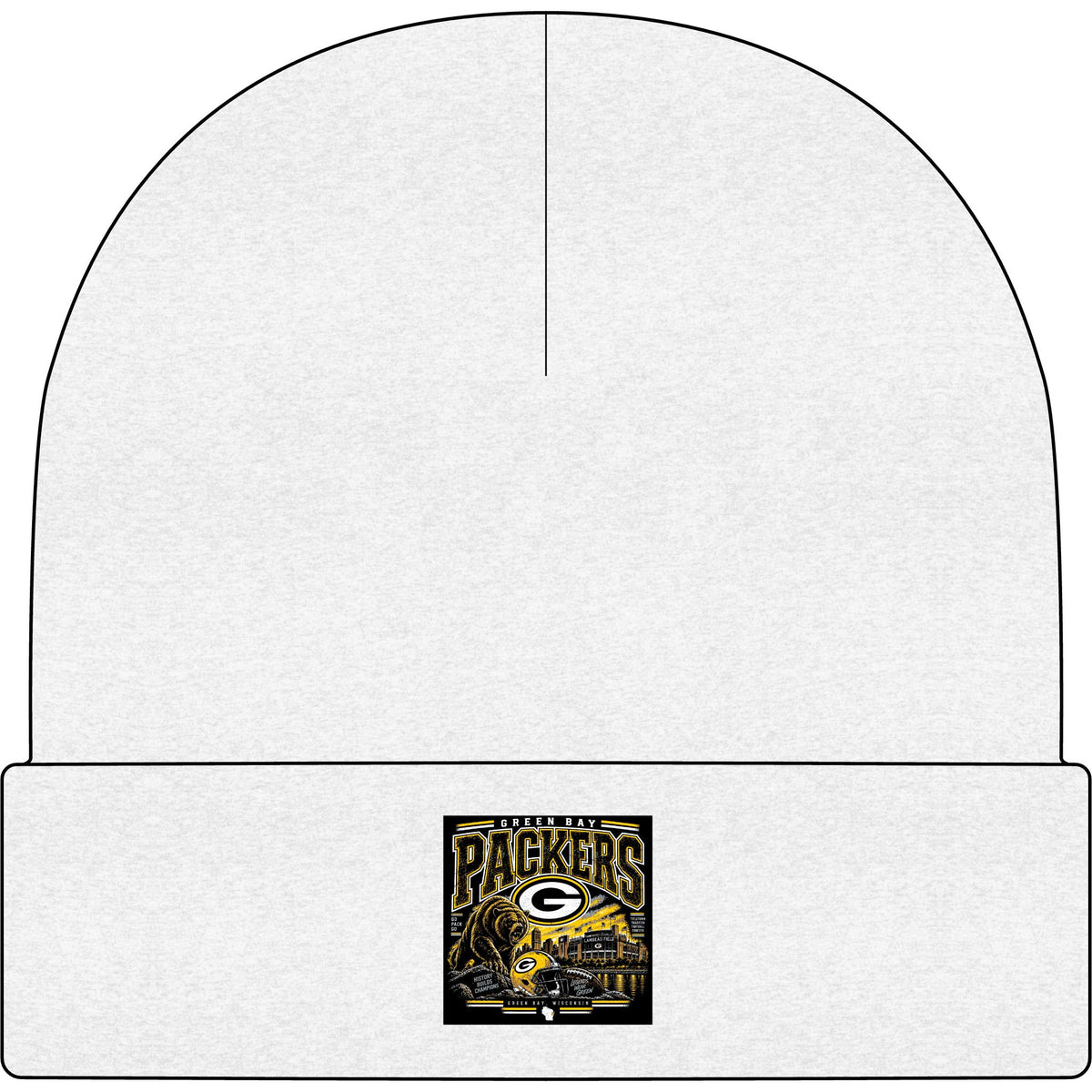 Green Bay Packers Pride - AS Colour 1107 Cuff Beanie