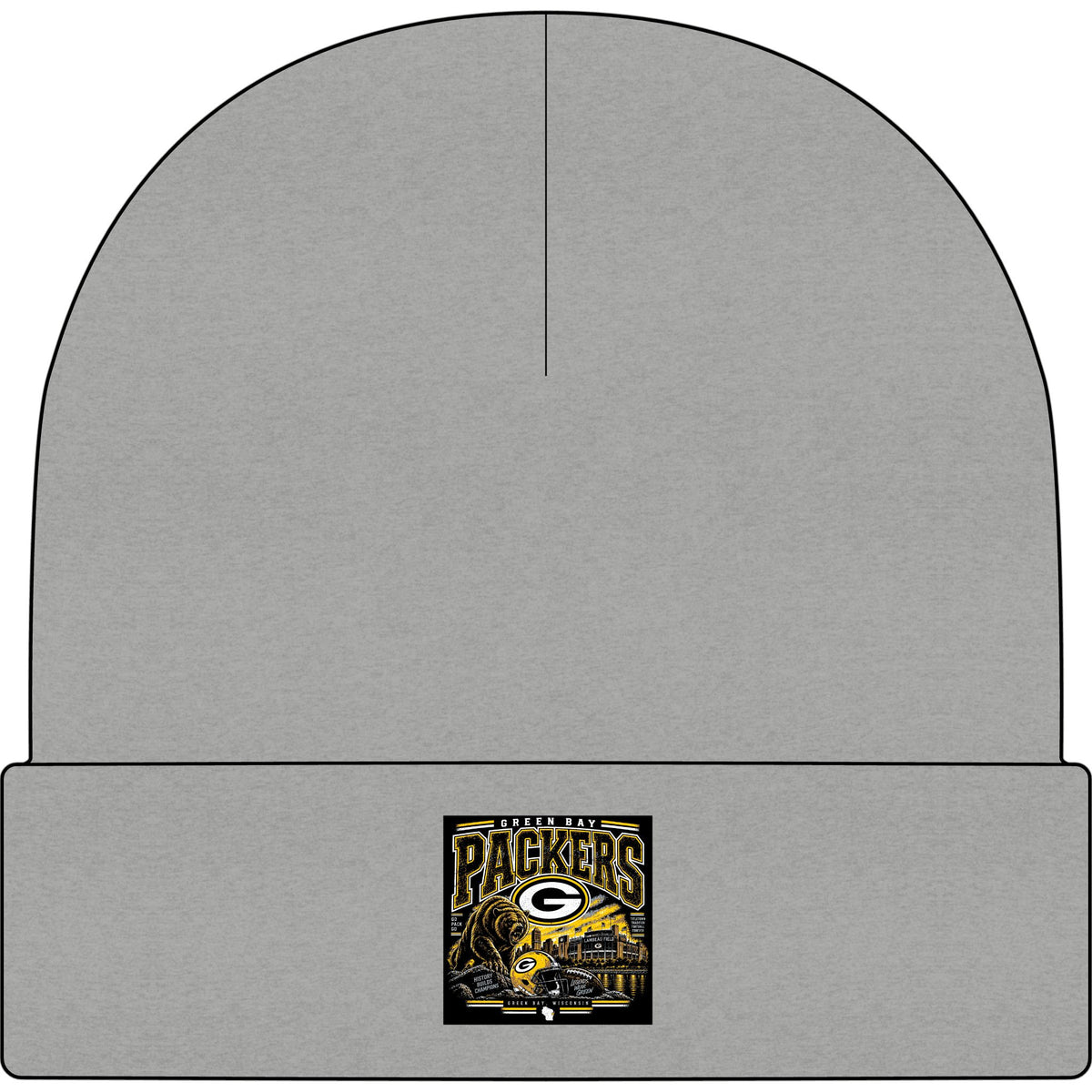 Green Bay Packers Pride - AS Colour 1107 Cuff Beanie