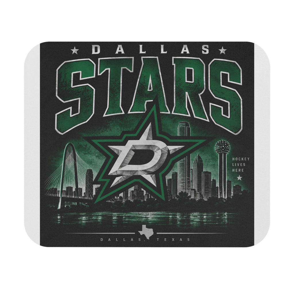 Dallas Stars Skyline Tee - Mouse Pad