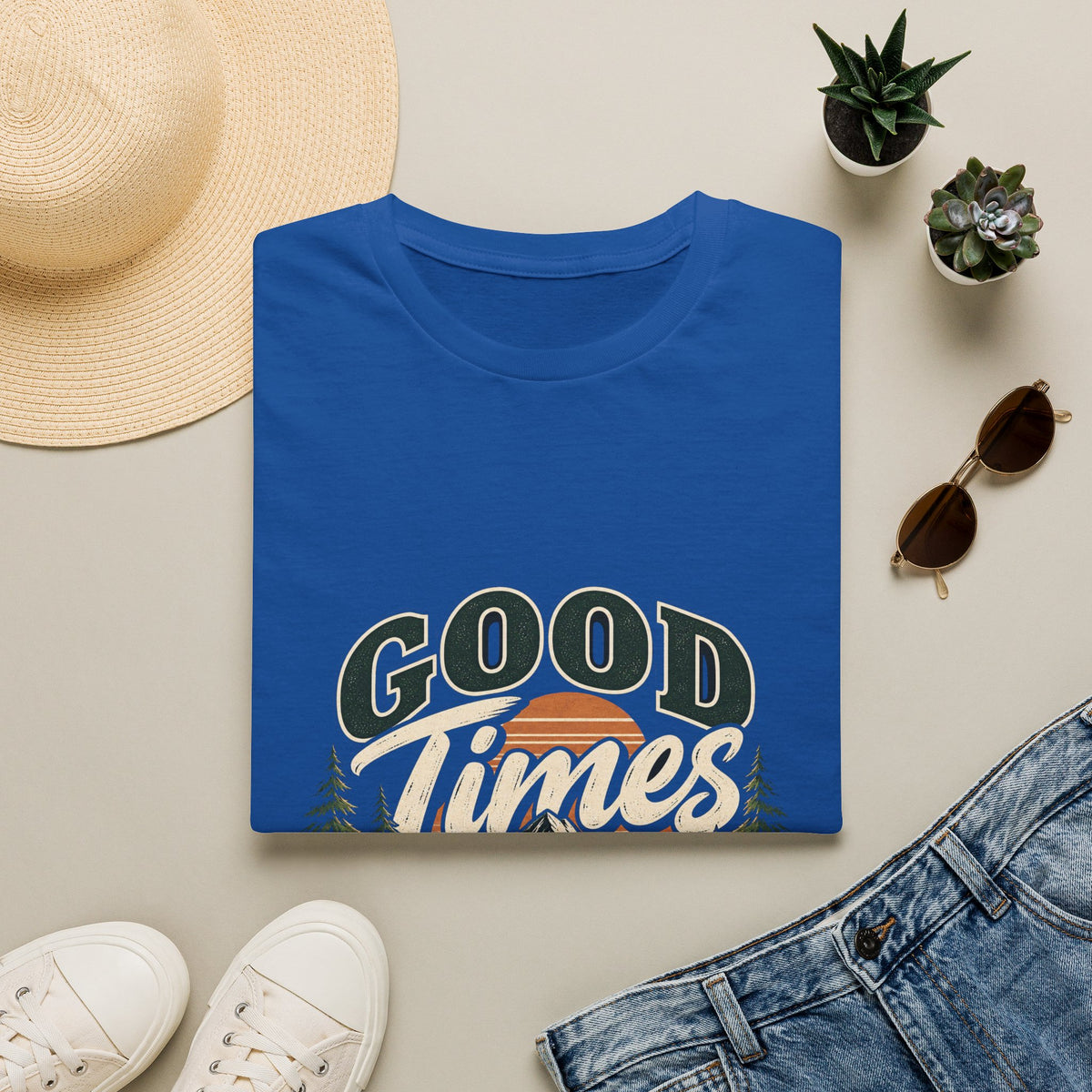Good Times Questionable Decisions - Classic Tee