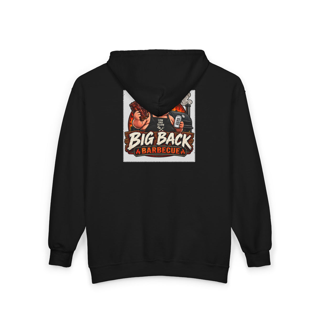 Big Back Barbecue - Full-Zip Hooded Sweatshirt