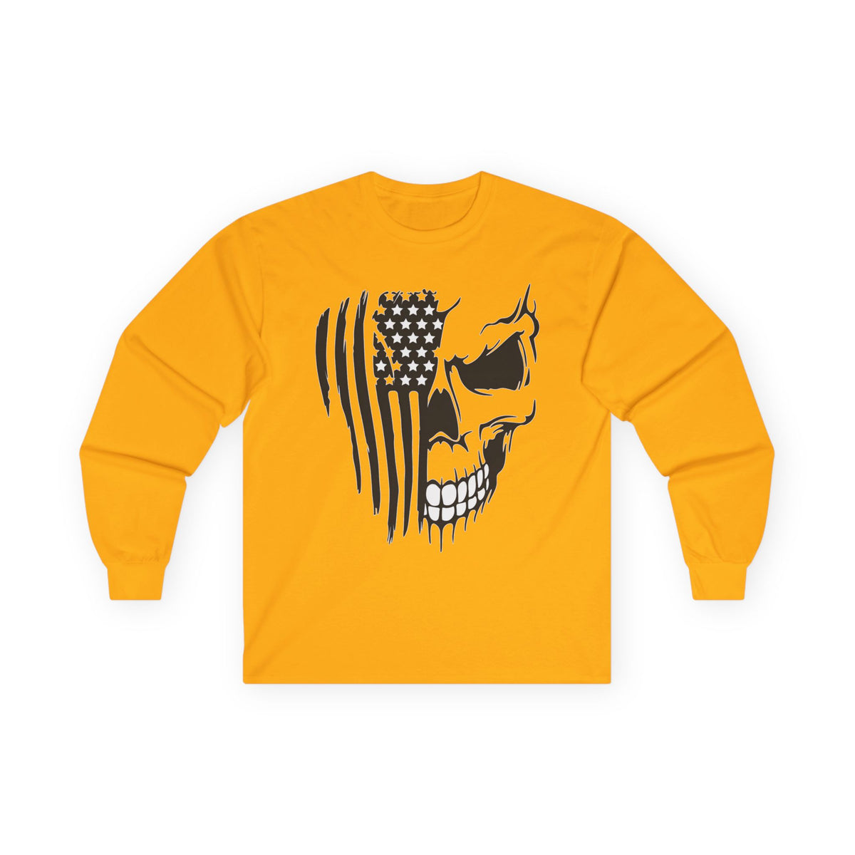 Stars, Stripes & Skulls - Unisex Ultra Cotton Long Sleeve Tee