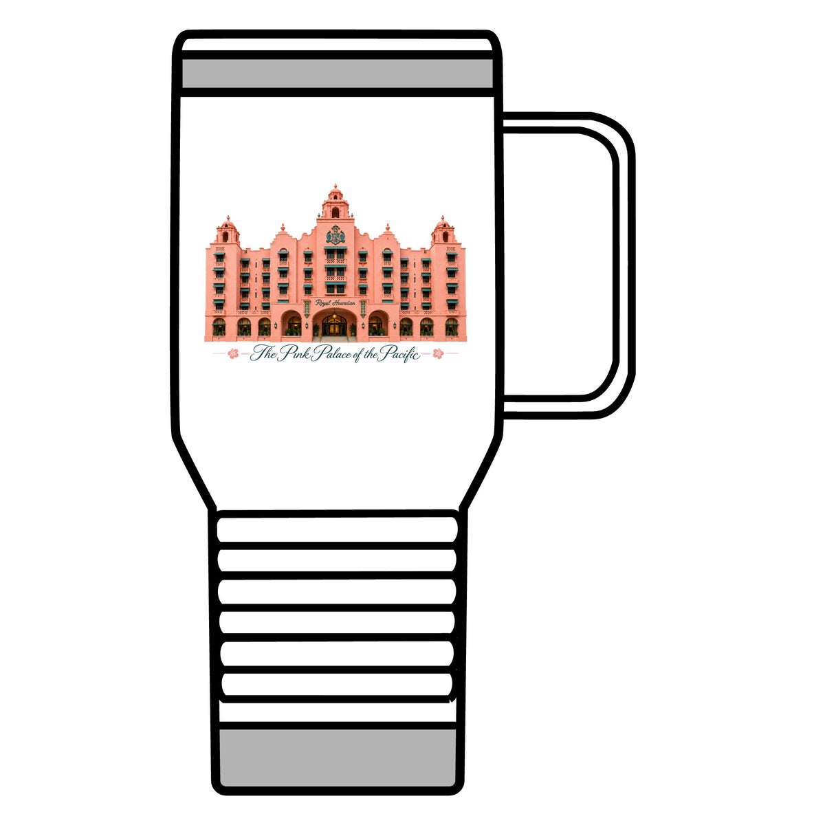 The Pink Palace of the Pacific - 20oz Insulated Mug