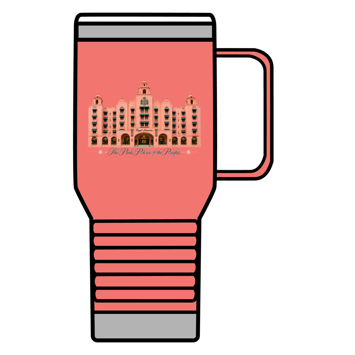 The Pink Palace of the Pacific - 20oz Insulated Mug
