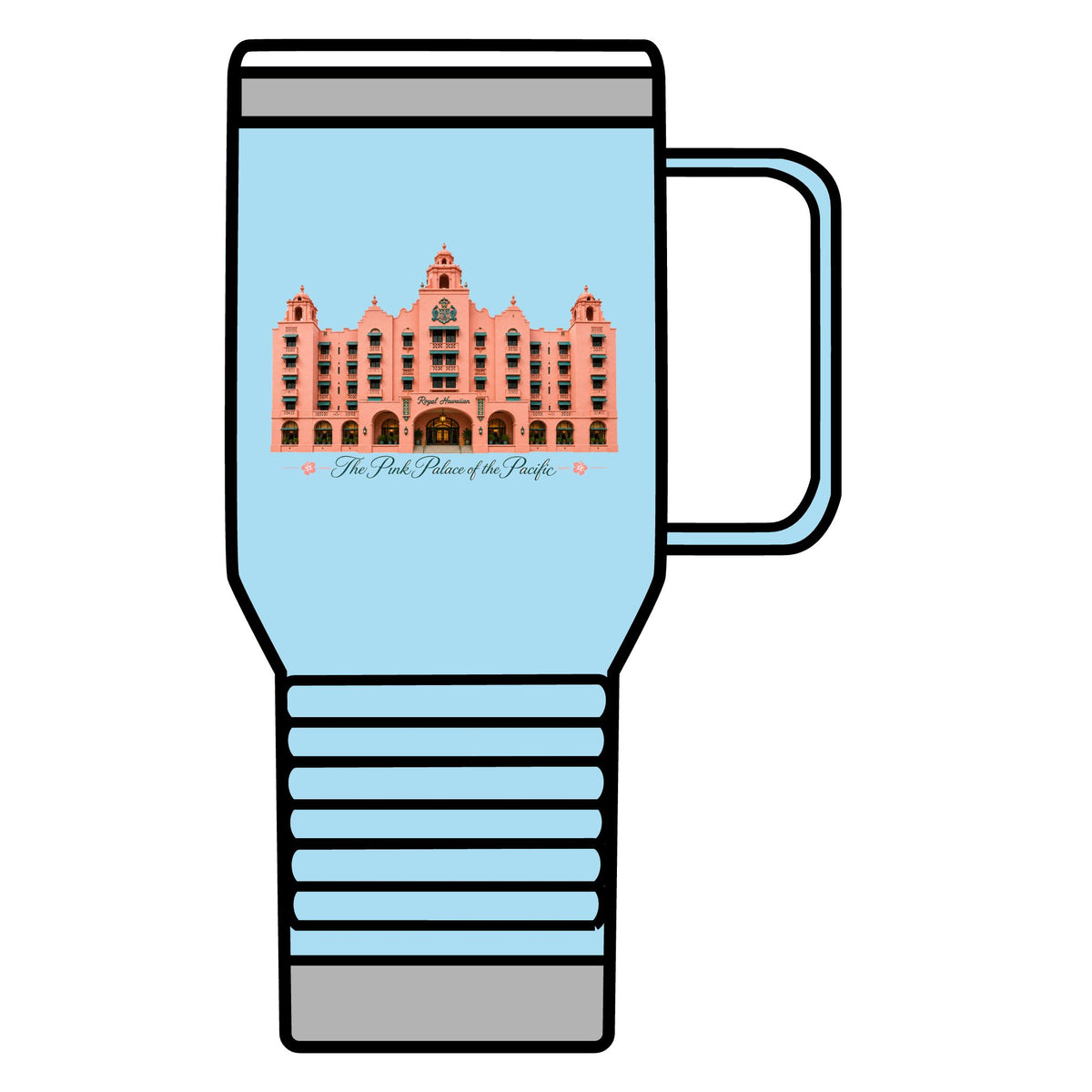The Pink Palace of the Pacific - 20oz Insulated Mug