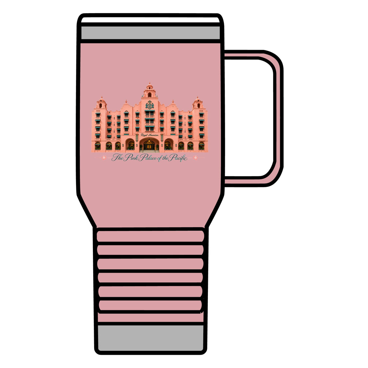 The Pink Palace of the Pacific - 20oz Insulated Mug