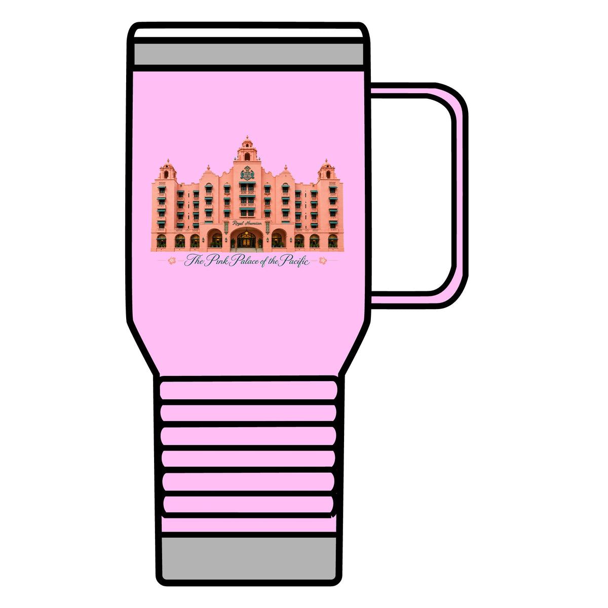 The Pink Palace of the Pacific - 20oz Insulated Mug