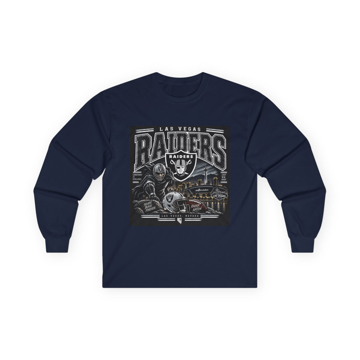 Las Vegas Raiders Nation - Unisex Ultra Cotton Long Sleeve Tee