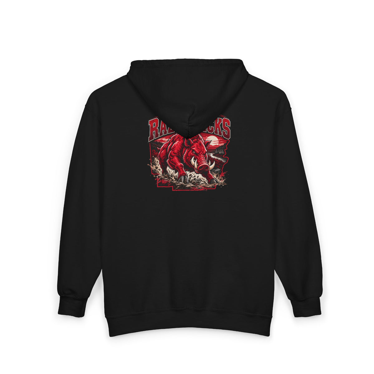 Arkansas Razorbacks State Pride - Full-Zip Hooded Sweatshirt