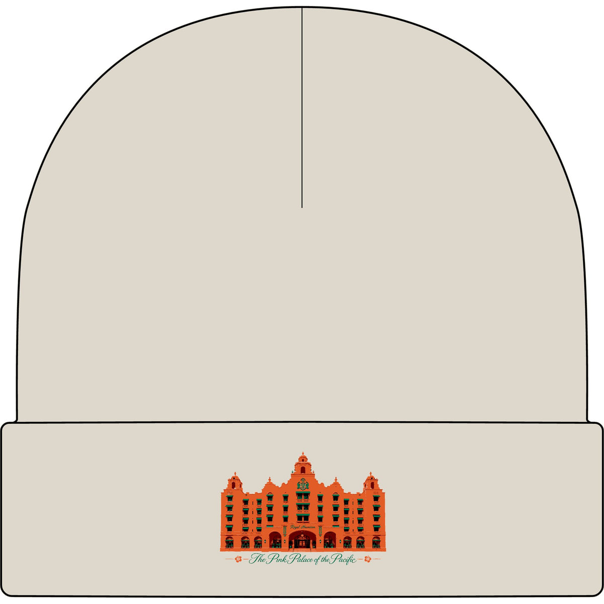 The Pink Palace of the Pacific - AS Colour 1107 Cuff Beanie