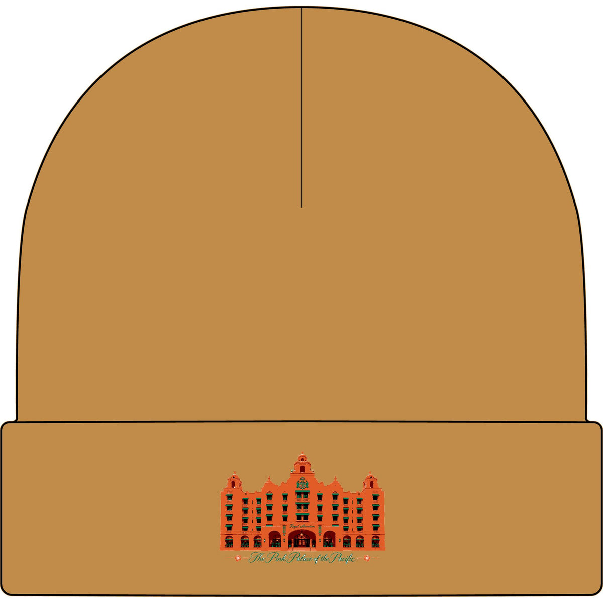 The Pink Palace of the Pacific - AS Colour 1107 Cuff Beanie