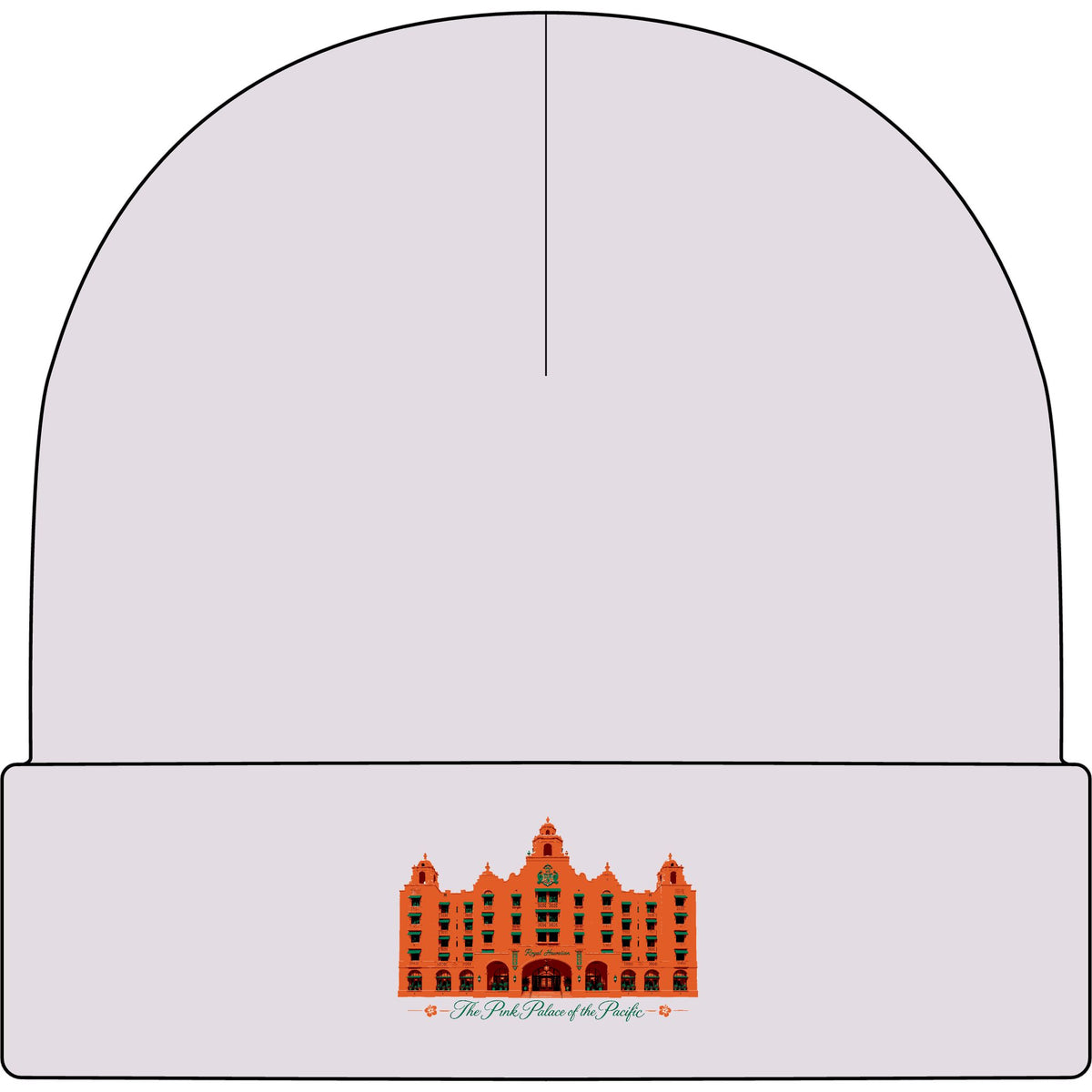 The Pink Palace of the Pacific - AS Colour 1107 Cuff Beanie