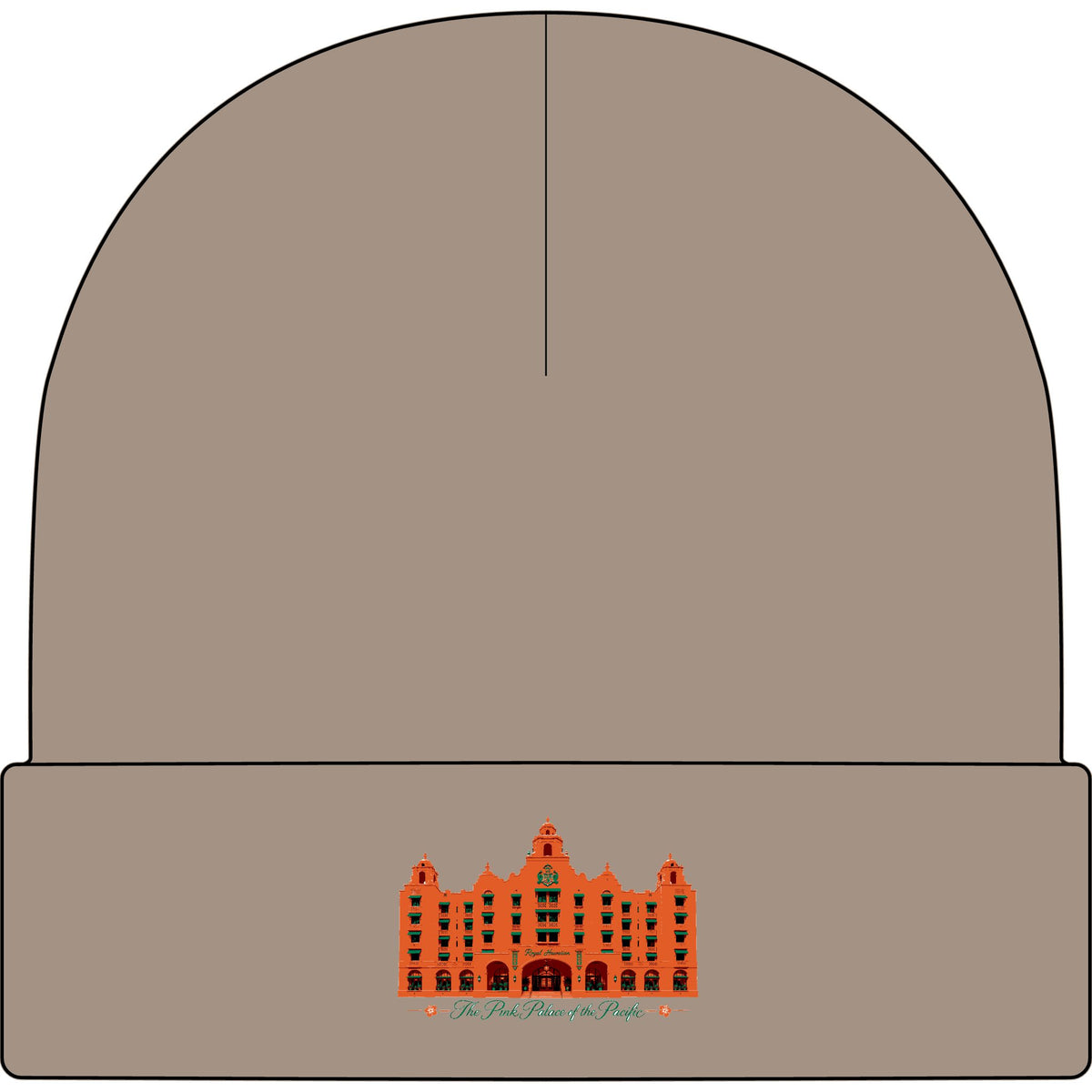 The Pink Palace of the Pacific - AS Colour 1107 Cuff Beanie