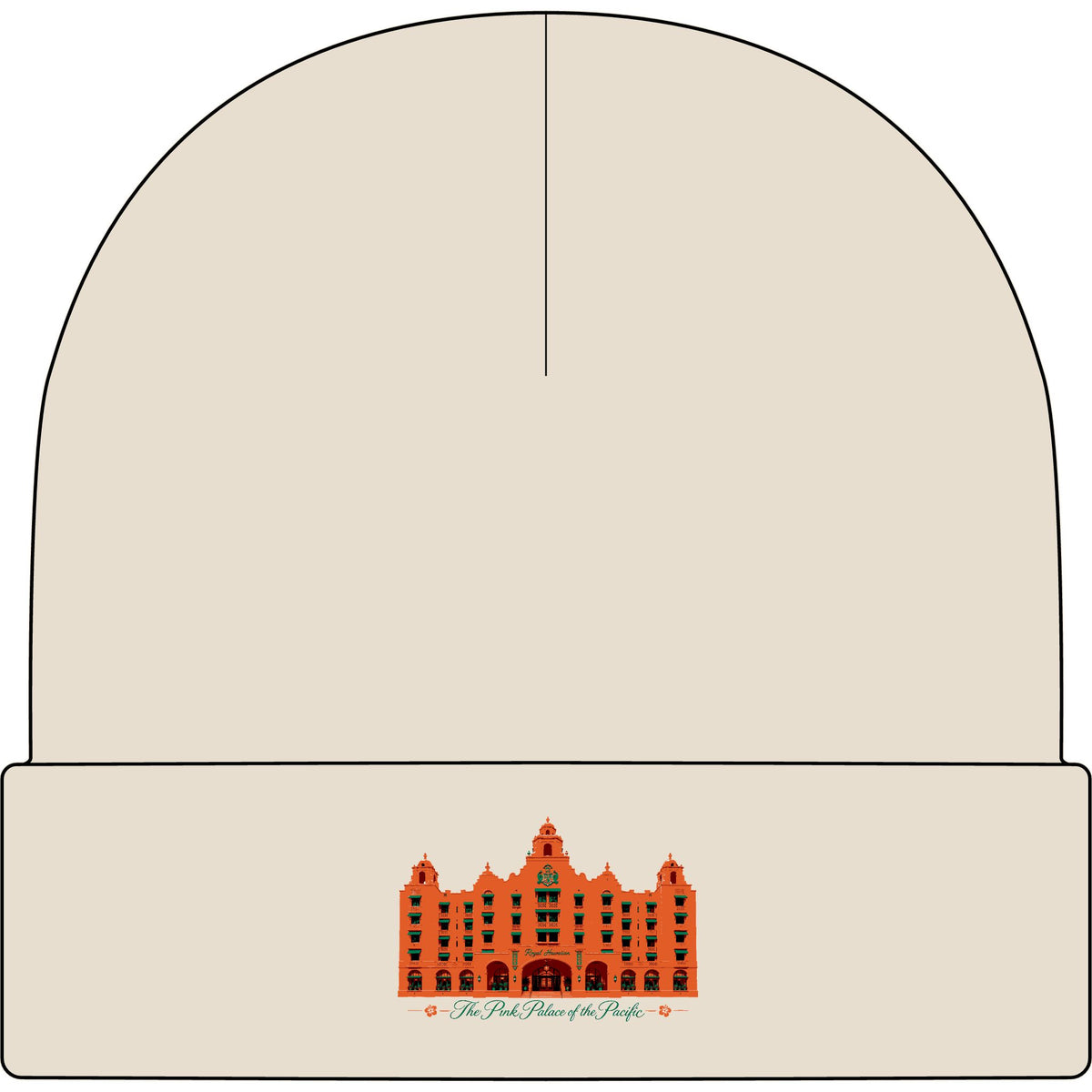 The Pink Palace of the Pacific - AS Colour 1107 Cuff Beanie