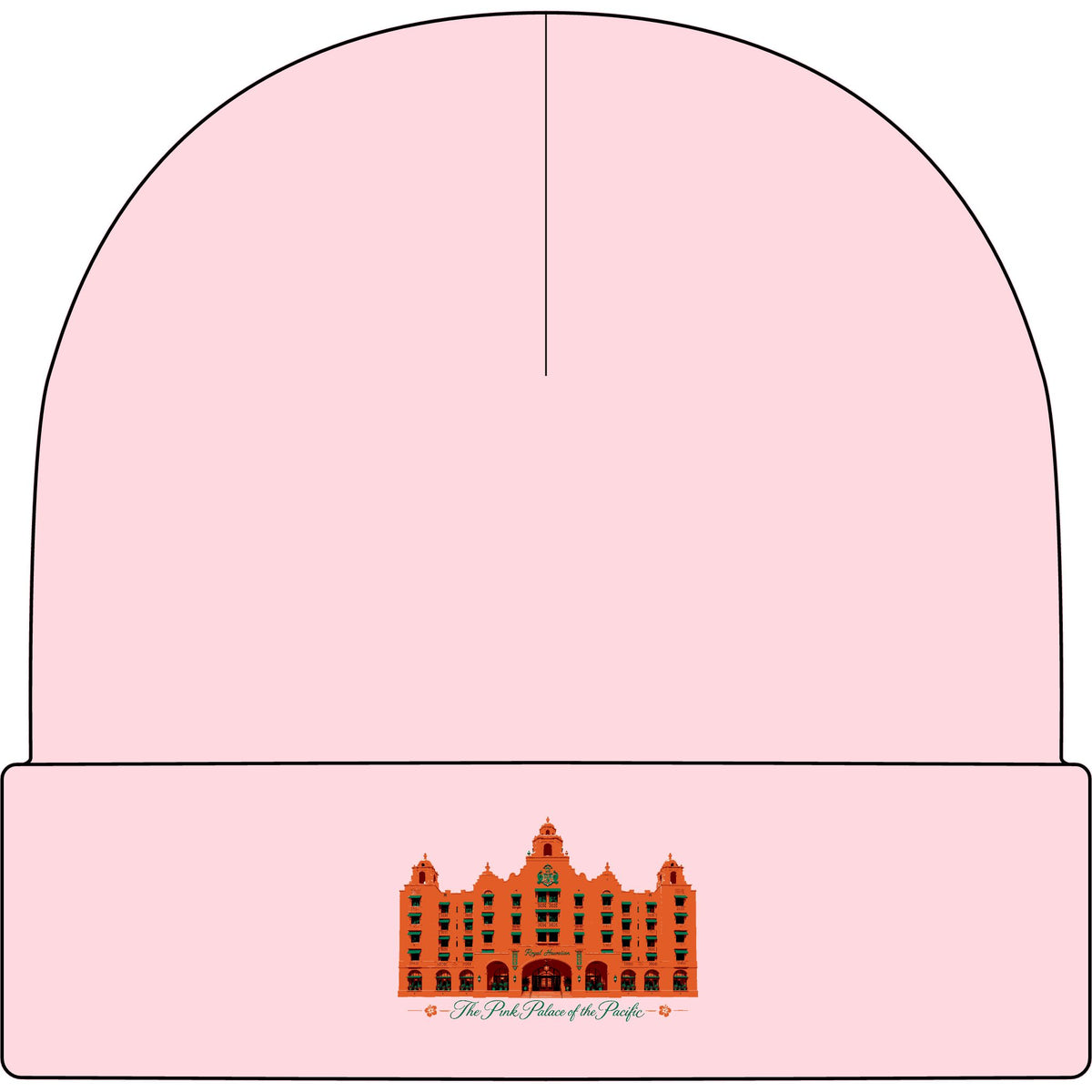 The Pink Palace of the Pacific - AS Colour 1107 Cuff Beanie