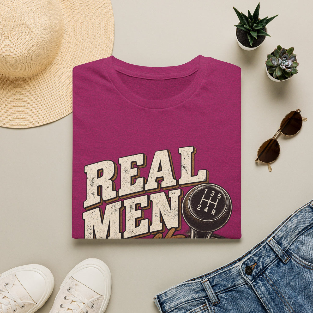Real Men Shift - Classic Tee