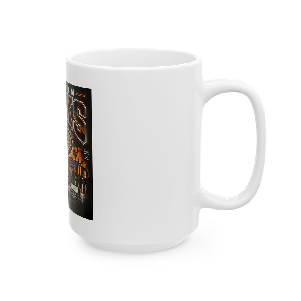 Anaheim Ducks Hockey Nights - Ceramic Mug 11oz and 15oz