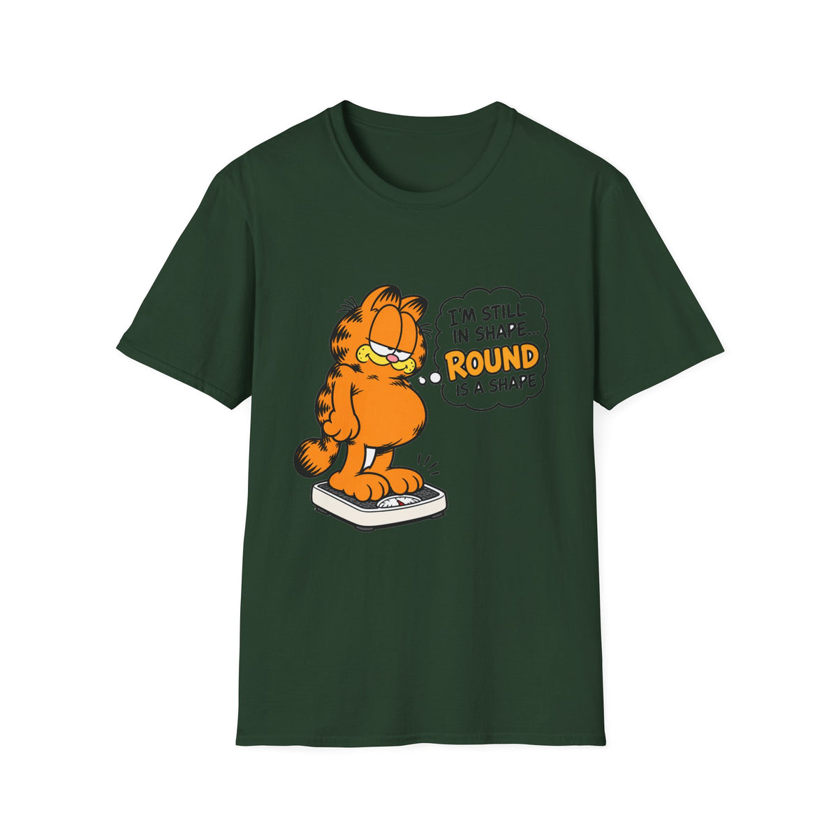 Round Shape Garfield - Classic Tee