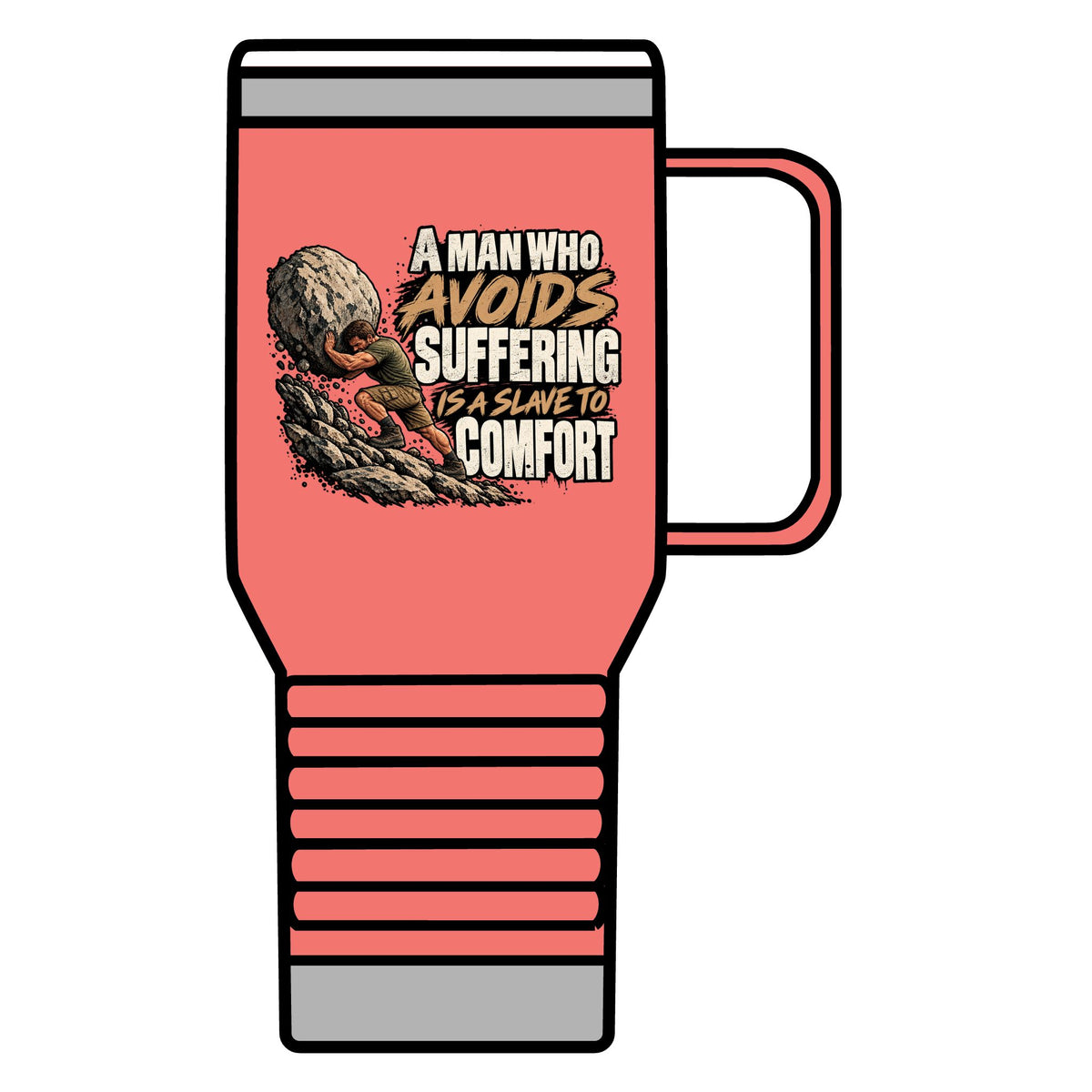 A Man Who Avoids Suffering - 20oz Insulated Mug
