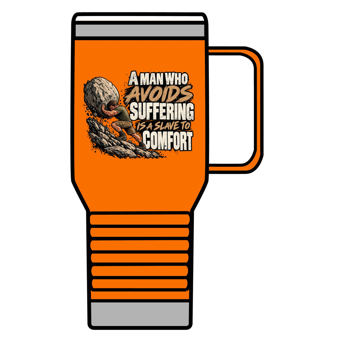 A Man Who Avoids Suffering - 20oz Insulated Mug