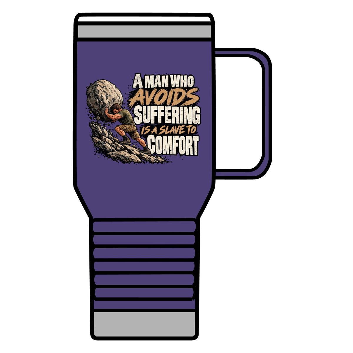 A Man Who Avoids Suffering - 20oz Insulated Mug