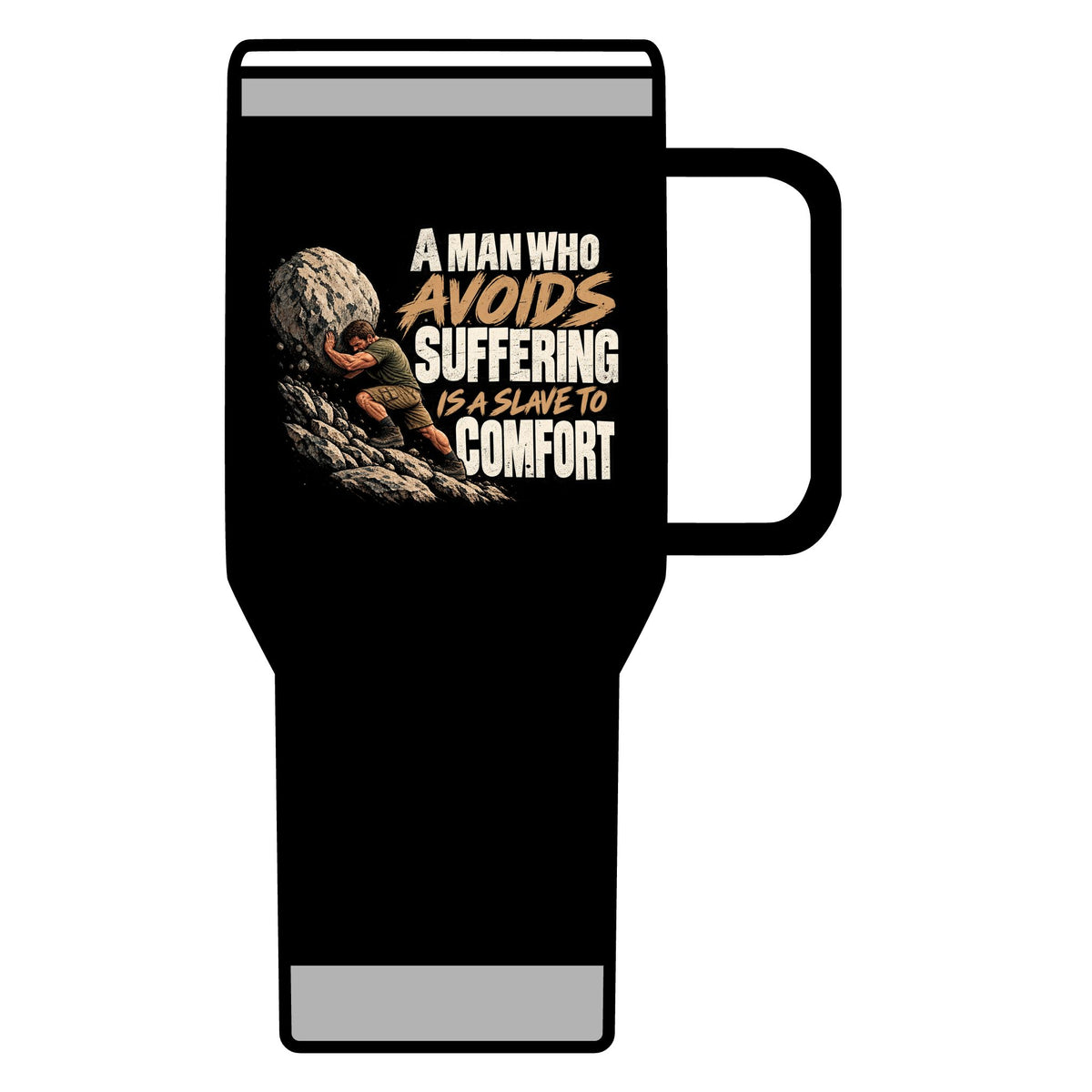 A Man Who Avoids Suffering - 20oz Insulated Mug