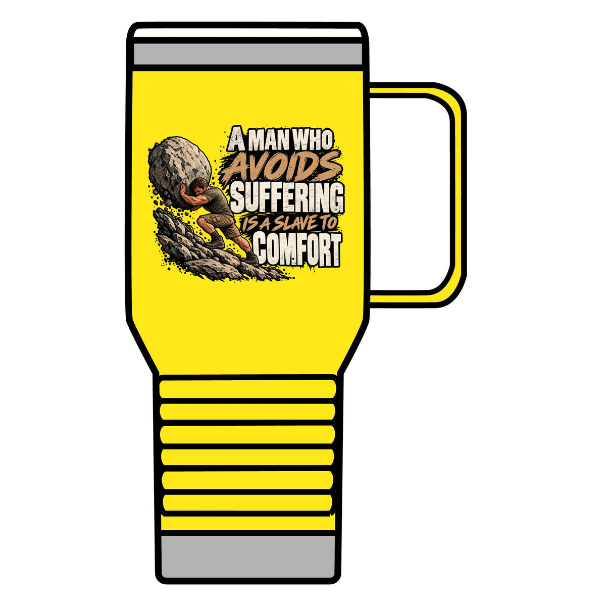 A Man Who Avoids Suffering - 20oz Insulated Mug